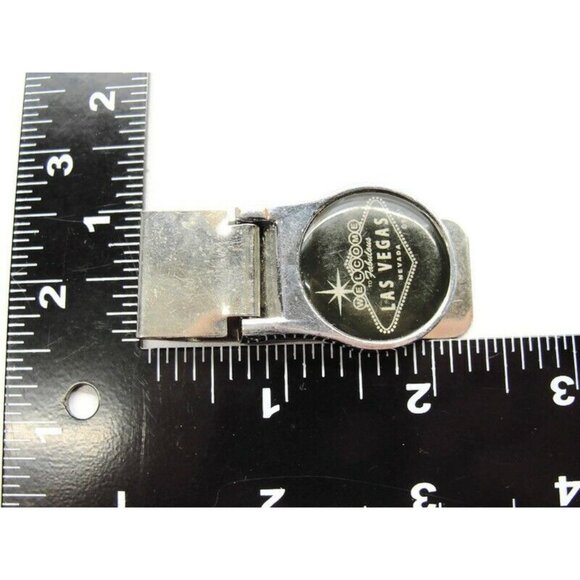 Money Clip Welcome to Fabulous Las Vegas Money Clip Stainless Steel - Picture 7 of 8